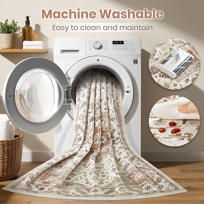 Vintage Living Room Area Rug 10x14 - Image 2
