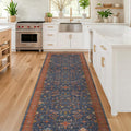 Washable 10 ft Long Runner for Kitchen Floor by HazoHaus