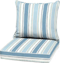 Arden Outdoor Deep Seat Cushion Set, 22 in x 24 in, Weather-Proof, Rain-Proof by ARDEN