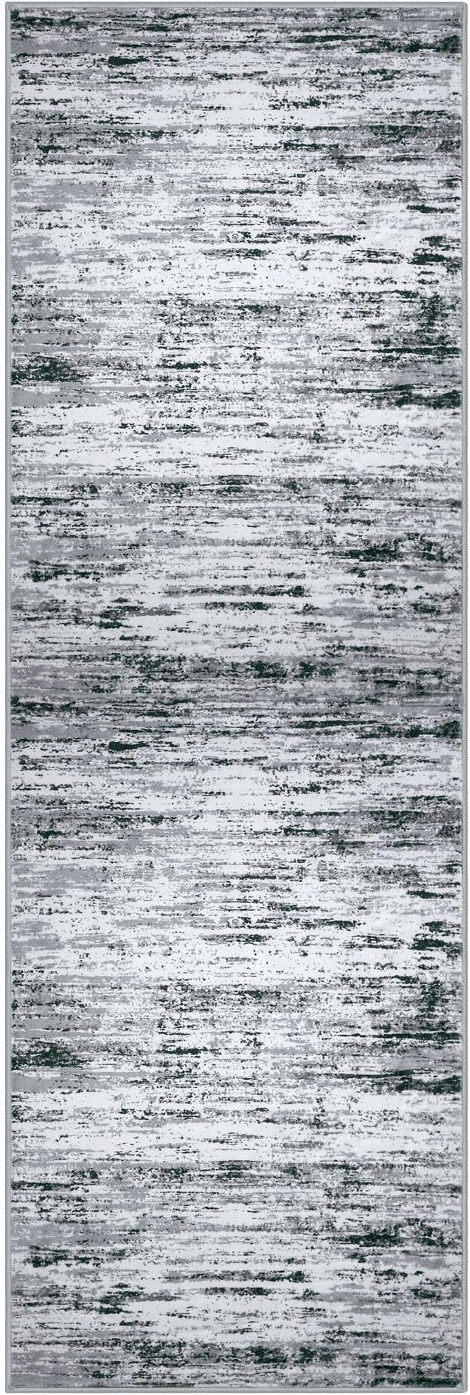 Modern Abstract Runner Rug 3x8 - Image 9