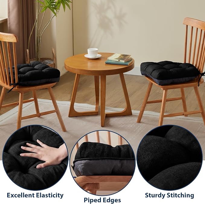 Chair Cushions for Dining Chairs, Seat Cushions for Kitchen Chairs, Indoor Seat - Image 5