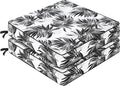 Favoyard Outdoor Chair Cushion 22 x 22 x 3 In Waterproof Pattern Fade Resistant by OutdoorFurnitureAccessories