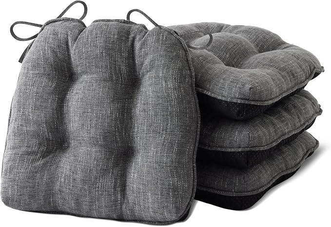 Chair Cushions for Dining Chairs Set of 4, Kitchen Chair Cushions, Chair Pads by IPYNBAP