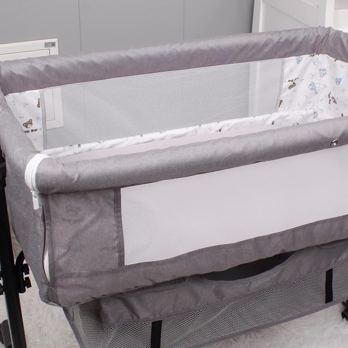 Belsden Pack of 3 Fitted Bassinet Sheet Set, Flexible Fit Various Bassinet - Image 4
