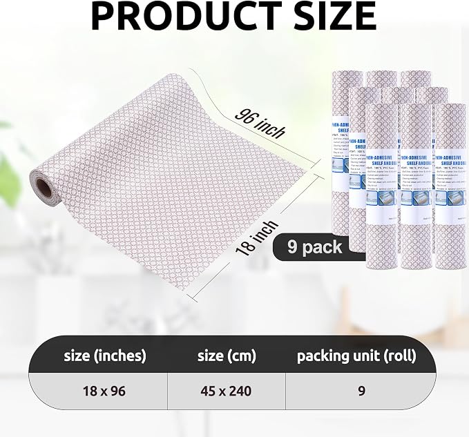 RAY STAR 18X96 Inch Shelf Liner - Image 5