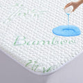 GOONIK King Mattress Protector, Breathable Bamboo Viscose Waterproof King Size by GOONIK