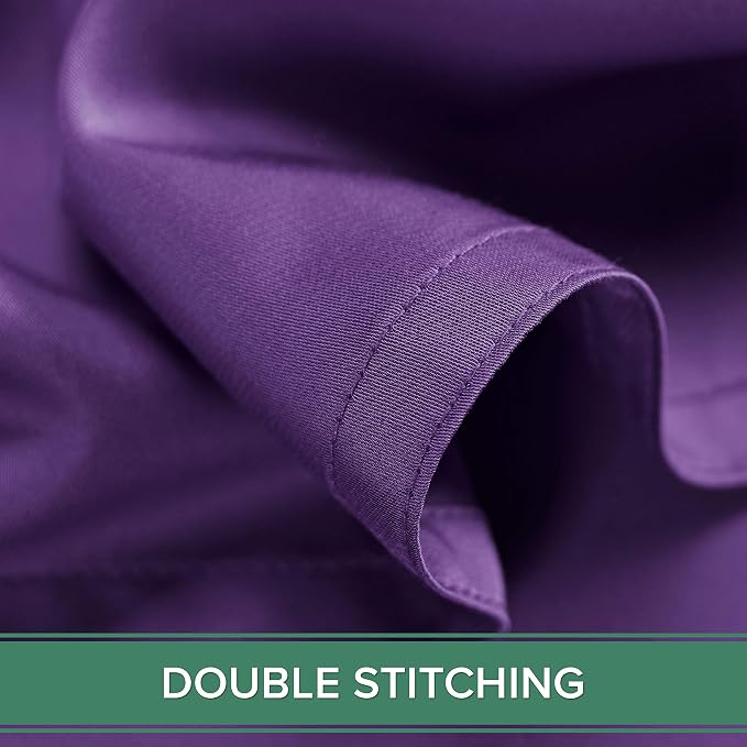 Pure Bamboo Twin Sheets, Genuine 100% Organic Viscose Derived from Bamboo Bed - Image 8