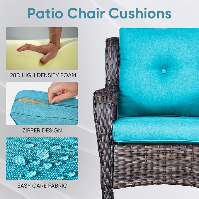 Patio Chair Cushions 4 Packs - Image 5