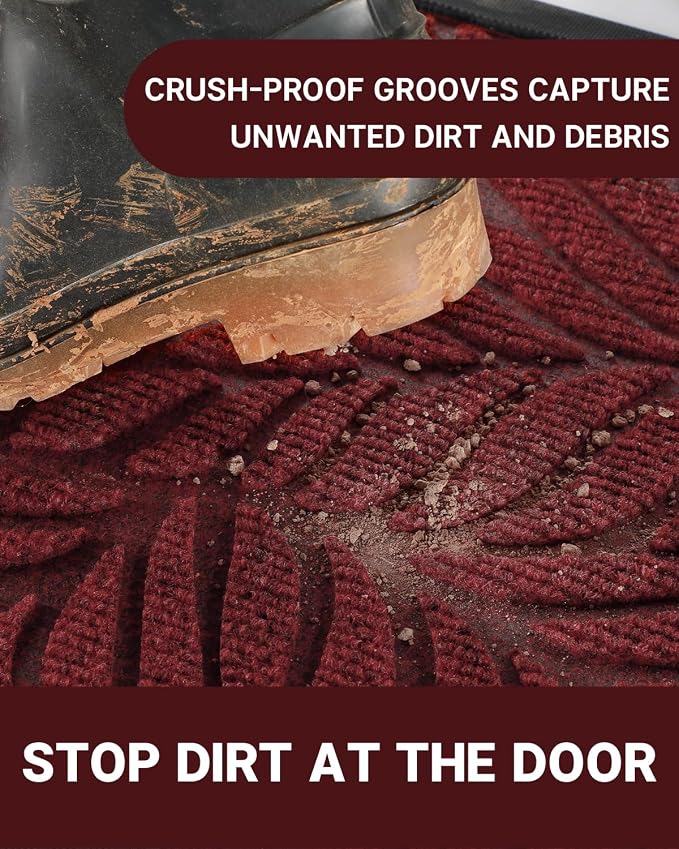 Yimobra 36x24 Large Door Mat Outdoor Indoor, All-Season Waterproof Door Mat - Image 3