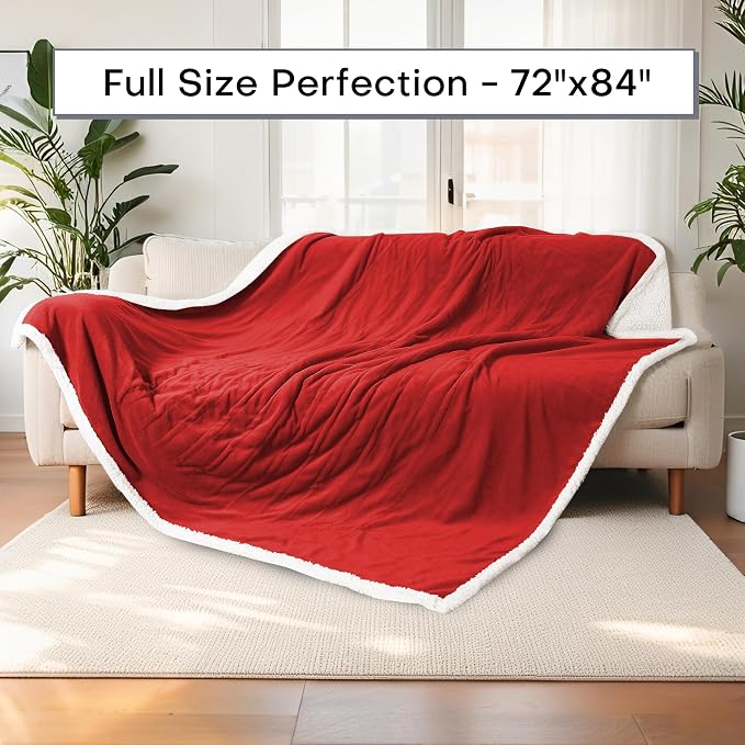 Electric Heated Blanket Full Size 72"x84" - Image 3