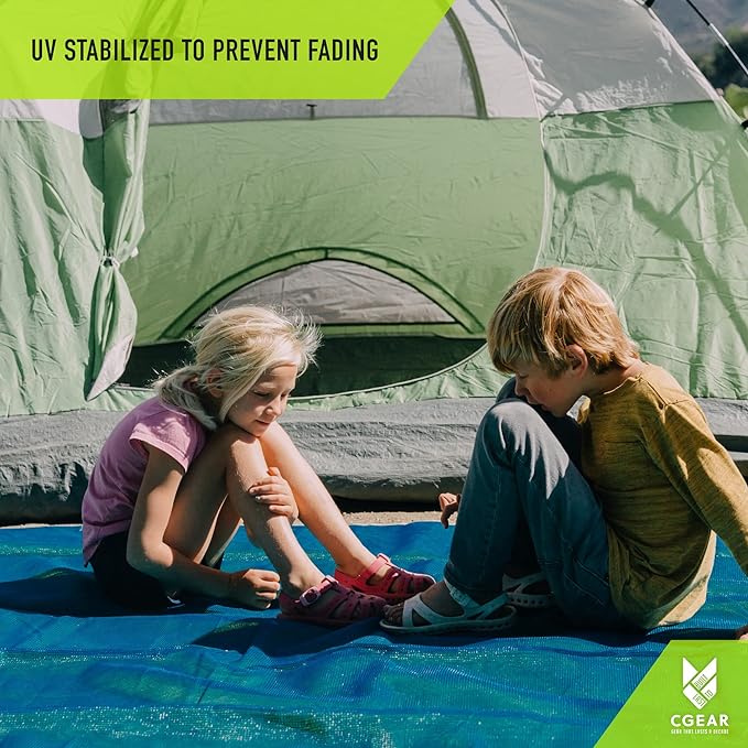 CGEAR Original Sand-Free Outdoor Rug Camping Mat - Image 6