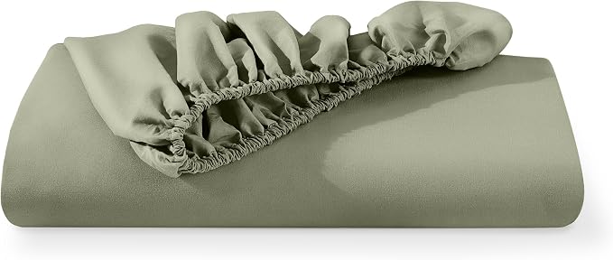 Bare Home Fitted Bottom Sheet Twin Extra Long Size - Image 7