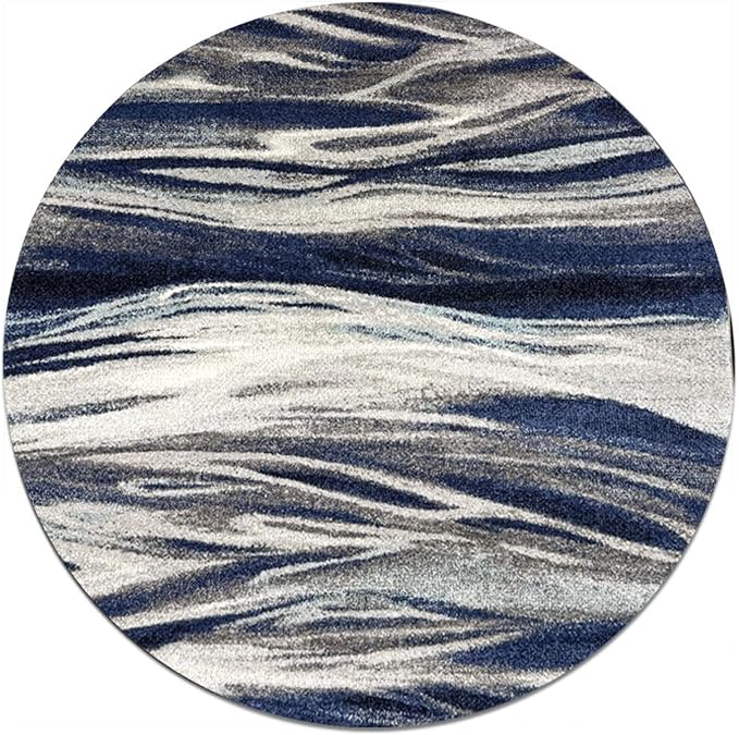 Keen Home Design Area Rugs - 8ft Round Non-Shedding - Image 3