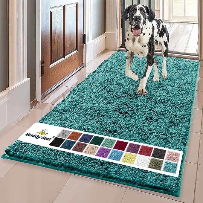 Muddy Mat® Shown on TV – Super Absorbent Door Mat Indoor, Microfiber Quick Dry by MuddyMat%C2%AE
