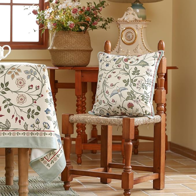 Square Throw Pillow Covers Pack of 2, Decoration Pillows Cushion Covers - Image 7