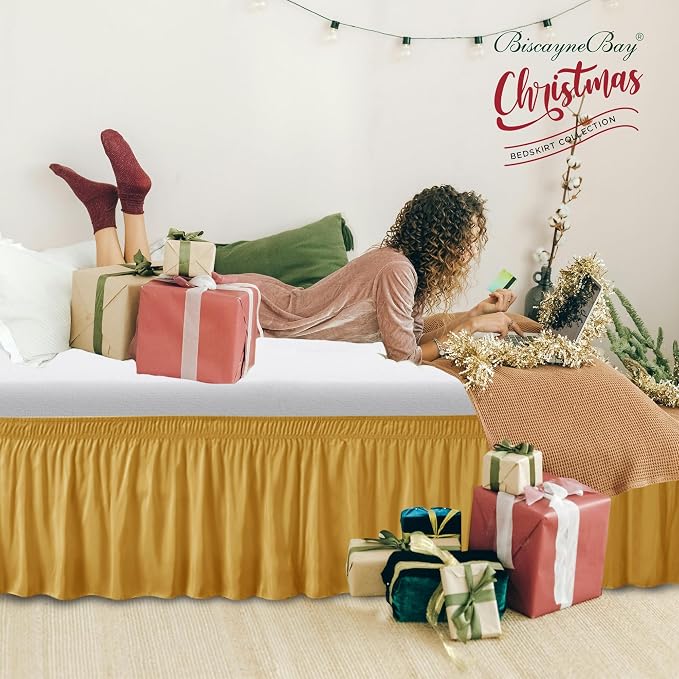 Biscaynebay Wrap Around Bed Skirts - Image 7