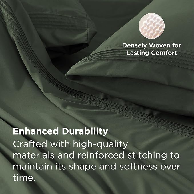 Bedsure Deep Pocket Queen Sheets Set - Image 6