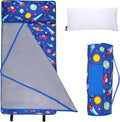 Wildkin 43-inch Kids Nap Mat – Soft Microfiber Toddler Sleeping Mat by Wildkin