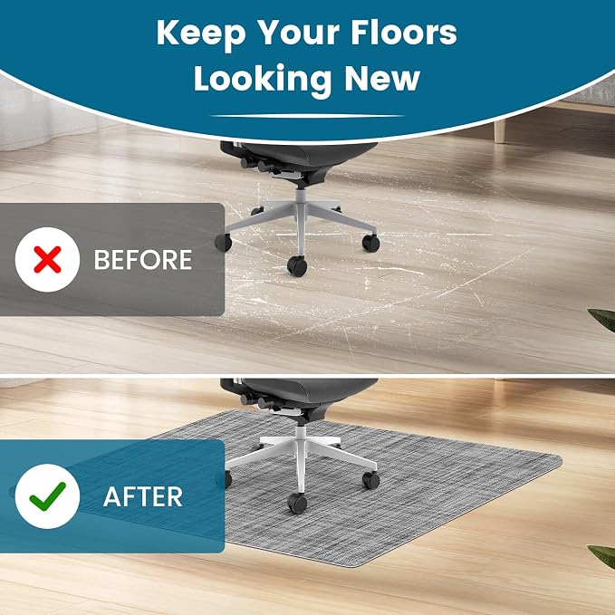 Warmstar Office Chair Mat for Hardwood Floor, Desk Chair Mat, Floor mat for - Image 4