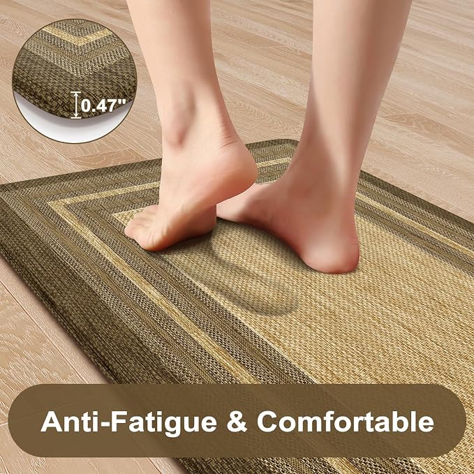 KIMODE Anti Fatigue Cushioned Kitchen Mats - Image 2