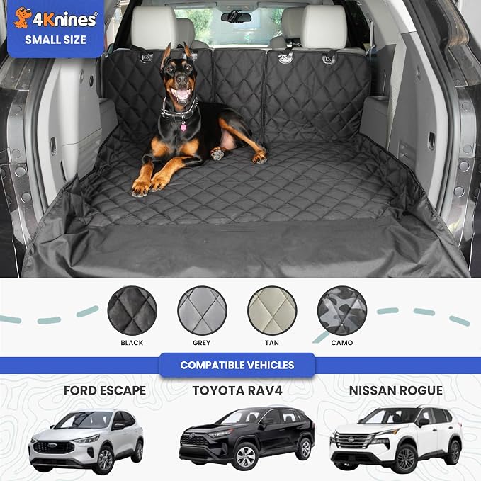 4Knines Split Cargo Liner for SUV – For Dogs & Pets, Heavy-Duty, Waterproof - Image 2
