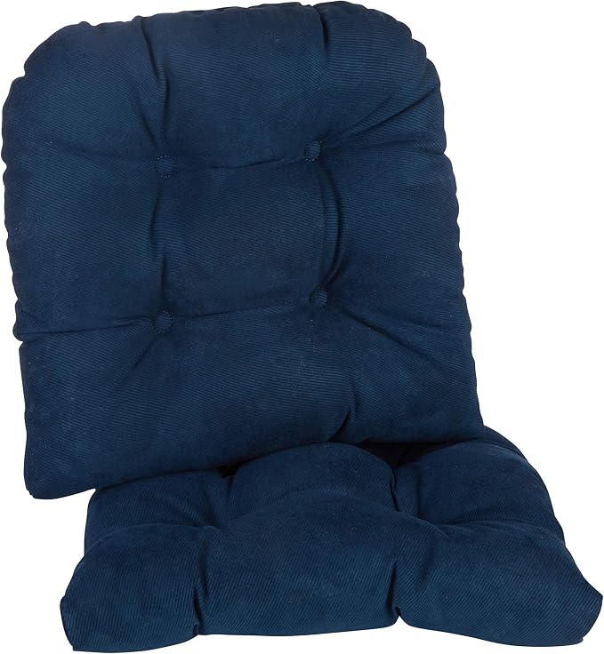 Klear Vu Gripper Overstuffed Universal Non-Slip Dining Chair Cushions by KlearVUHomeTextiles