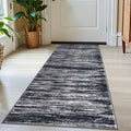 2x5 Modern Abstract Runner Rug for Hallways, Non-Shedding Washable Rug for by SiiloomRug