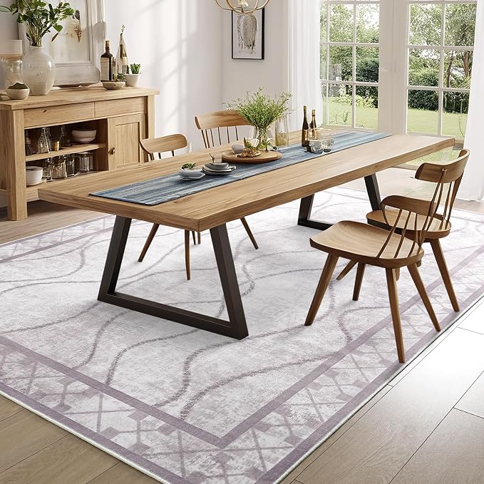 Area Rugs 6x9 Washable Rug, Non-Slip Rugs - Image 8