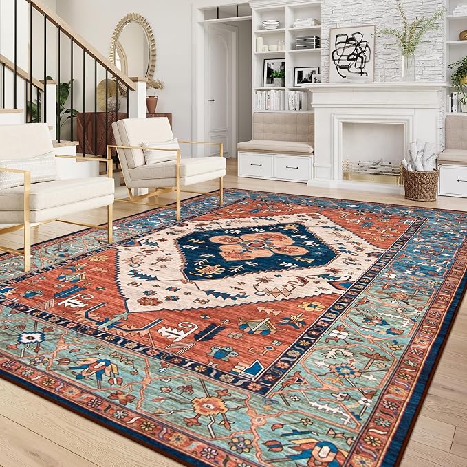 Lahome Area Rugs 9x12 Living Room - Image 7
