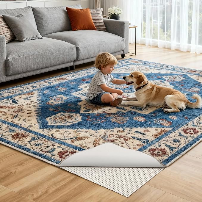 Songrey Non-Slip Rug Pad 4x6 FT, Extra Thick Carpet Pads - Image 7