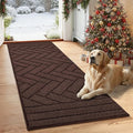 Tindbea Dog Mat for Muddy Paws, Absorbs Moisture Dirt Non-Slip Washable Mud Mat by Unknown