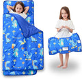 Toddler Nap Mat with Pillow and Blanket, Extra Large Rolled Napping Mats by Unknown