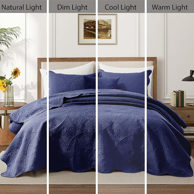 IR Imperial Rooms Twin Quilt Bedding Set Size + 1 Pillow Shams - Image 7