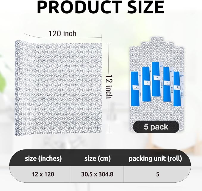 RAY STAR 12X120 Inch Shelf Liner - Image 5