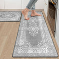 Ileading Anti Fatigue Kitchen Rugs Sets of 2 Cushioned Kitchen Mats by Ileading