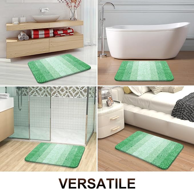 OLANLY Bathroom Runner Rugs 59x20, Extra Soft Absorbent Microfiber Bath Rugs - Image 6