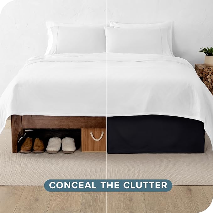 Bare Home California King Bed Skirt - Image 3