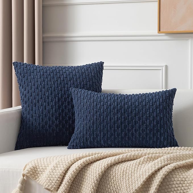 Kevin Textile 14x24 Inch Pillow Cover 1 Pack Boho Decorative Soft Striped - Image 5