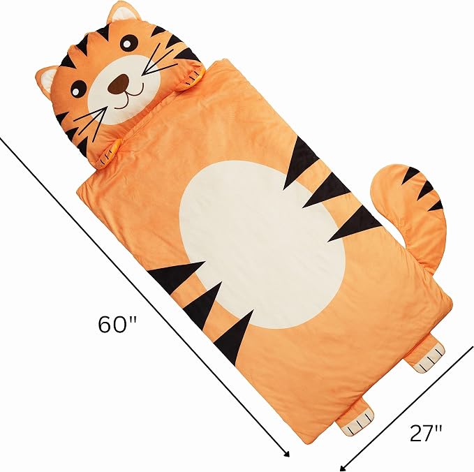 Kid's Nap Buddies Character Preschool Nap Mat, Toddler Sleeping Bag - Image 2