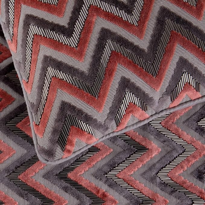 The HomeCentric Grey Bed Runner, King Size 90"x18" Decorative Bed Runner - Image 3
