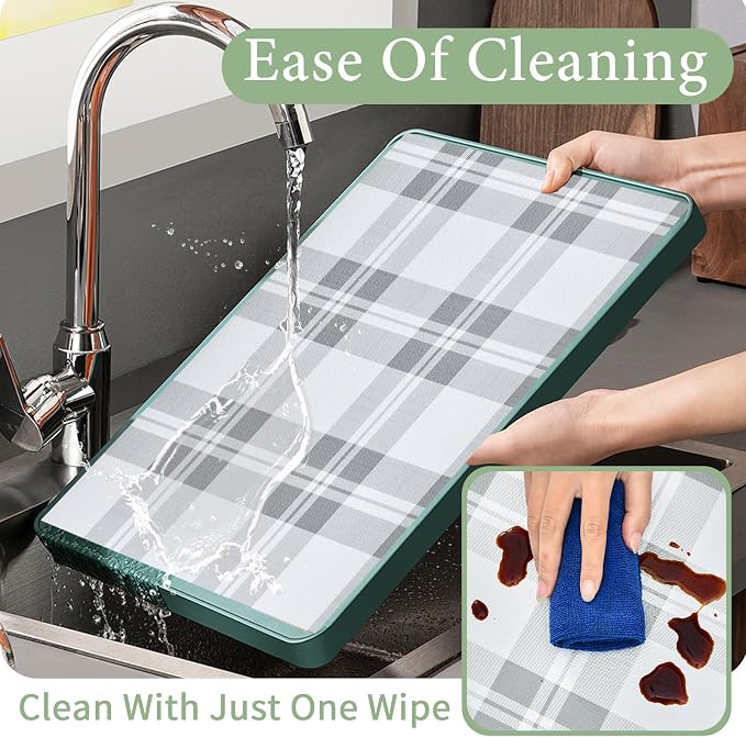 Drawer and Shelf Liner for Kitchen Cabinet: 17 in X 30 Ft Non Slip Waterproof - Image 4