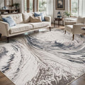 Ciicool Abstract Area Rug Indoor, 5x7 Washable Entryway Rug, Modern Soft Throw by CIICOOLHomeDeco