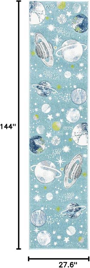 SAFAVIEH Carousel Kids Collection Runner Rug - Image 2