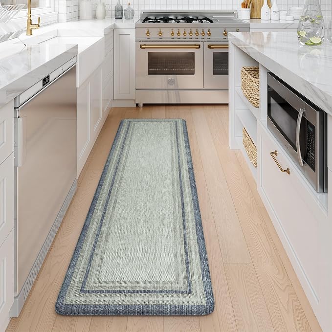 KIMODE Farmhouse Kitchen Runner Rug, 17.3" x 59" Anti Fatigue Kitchen Mats - Image 9