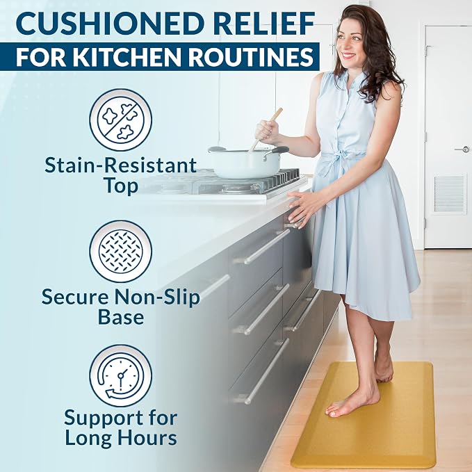 ComfiLife Anti Fatigue Floor Mat – 3/4 Inch Thick Kitchen Mats - Image 5