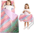 Toddler Nap Mat with Pillow and Blanket, Extra Large Rolled Napping Mats by Unknown