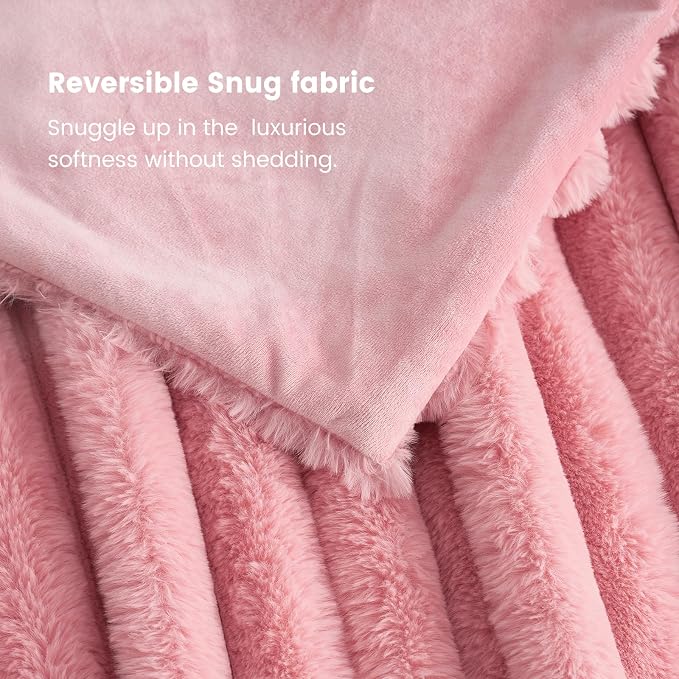 Cozy Bliss Faux Fur Throw Blanket - Image 7