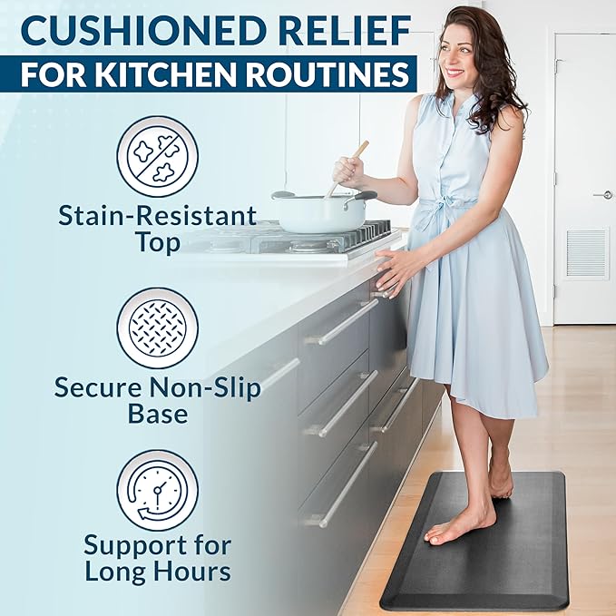 ComfiLife Anti Fatigue Floor Mat – 3/4 Inch Thick Kitchen Mats - Image 5
