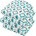 idee-home Outdoor Chair Cushions Set of 4, Thick 17" x 17" x 3" Outdoor Seat by idee-home