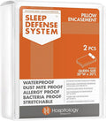 HOSPITOLOGY PRODUCTS Pillow Encasement- Zippered Bed Bug Dust Mite Proof by HOSPITOLOGY